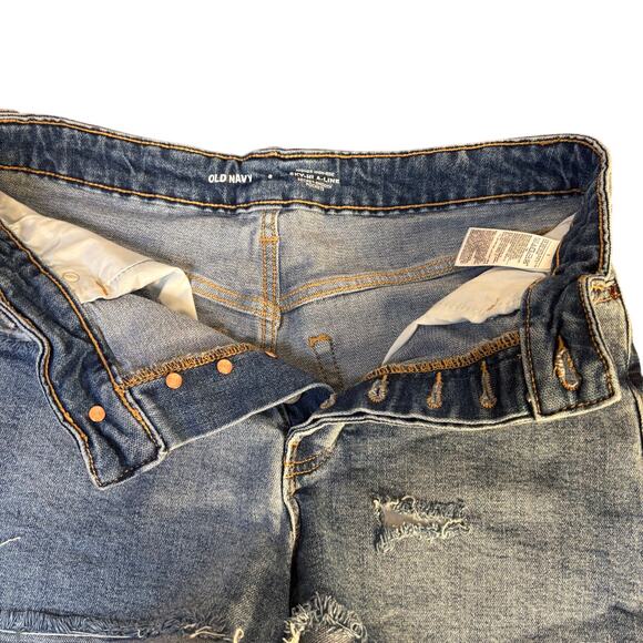 Old Navy Higher High-Rise Sky-High Cut-off Shorts Size 8 - Secret Smooth Pockets - Picture 3 of 7